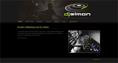Desktop Screenshot of dj-simon.net