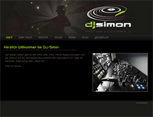 Tablet Screenshot of dj-simon.net